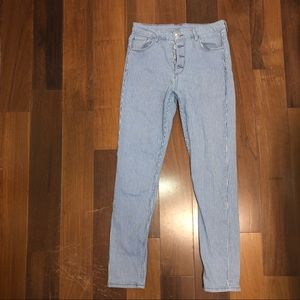 H&M striped pants
